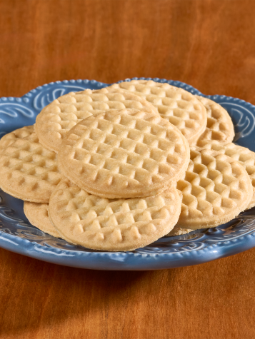 German Butter Waffle Cookies, Set of 2