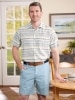 Men's Weekender Short-Sleeve Striped Cotton Shirt