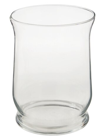Glass Hurricane Candleholder, 6 Inch