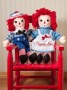 Classic Raggedy Ann and Andy Dolls