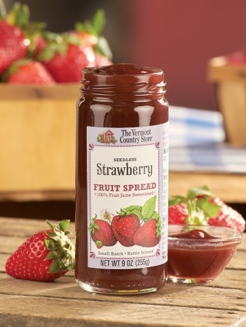 Vermont Country Store Fruit Spread, 9 Ounce Jar