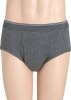 Ultra-Absorbent 10 oz. Brief for Men in Gray