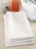 Flour Sack White Cotton Dish Towel Set, In 2 Sizes
