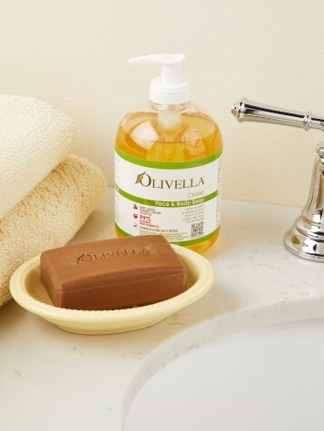 Olivella Olive Oil Bar Soap, Set of 3
