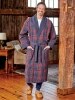Double-Comfort Portuguese Flannel Robe for Men