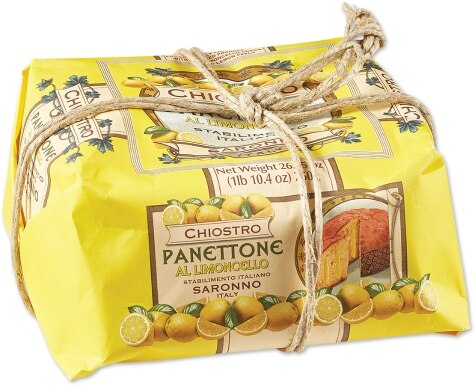 Panettone with Limoncello Cream & Lemon Zest