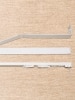 Single Traverse Adjustable Curtain Rod