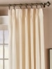 Solid Cotton Duck Pinch Pleat Curtains