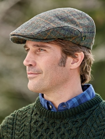 Vintage Irish Tweed Cap Jaunty Gentleman s Cap