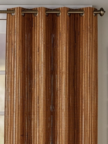 Grommet Top Bamboo Panel
