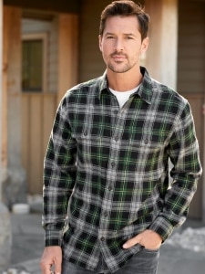 Orton Brothers Midweight Flannel Shirt