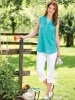 Perfect Pintuck Sleeveless Cotton Tunic for Women 
