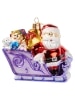 Rudolph's Santa and Misfit Toys Blown-Glass Christmas Ornament