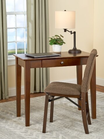 Benton Rubbed Bronze Swing-Arm Table Lamp