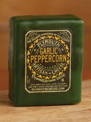 Plymouth Garlic Peppercorn Cheese
