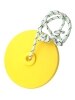 Yellow Adjustable Zip Line Seat with 6.5" Rope