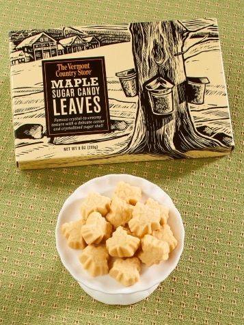 Creamy Maple Candy Leaves