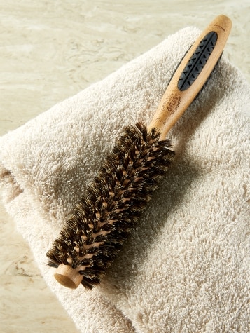 Professional Boar Bristle Round Styling Brush 1 1 2 in