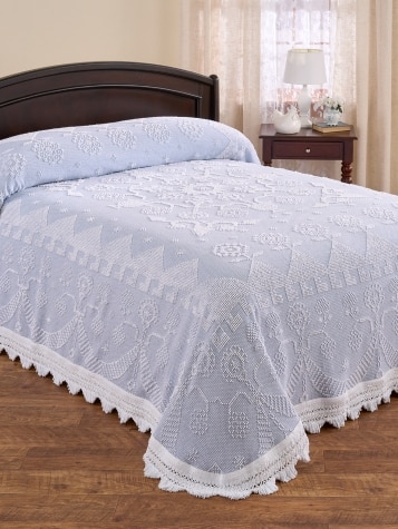 Classic Hobnail Cotton Bedspread