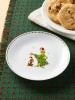 Grinch Appetizer Plate, Set of 4