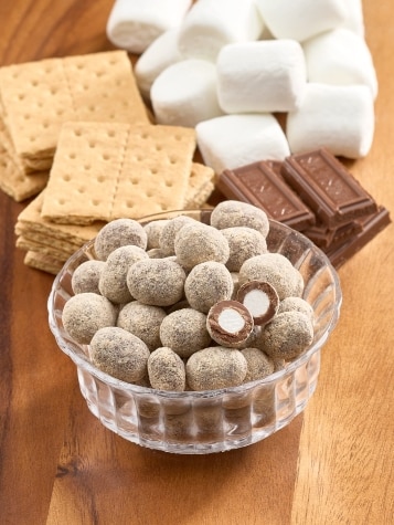 S'Mores Marshmallow Bite Chocolates, 12 Ounce Bag