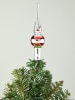 Vintage Blown-Glass Mini Christmas Ornaments, Set of 17