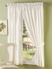Natural Jane's Lace Rod Pocket Curtains