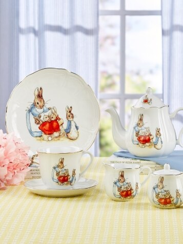 Peter Rabbit Porcelain Dessert Plate