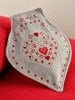 Heart-Shaped Hot Water Bottle With Embroidered Cover