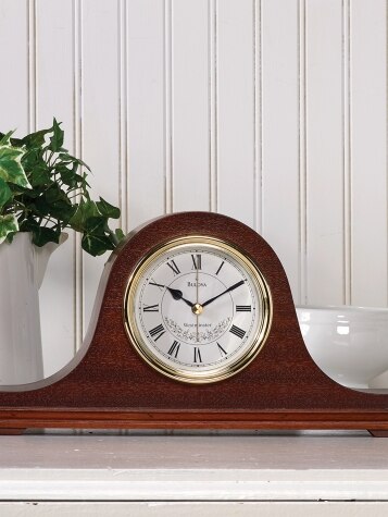 Tambour Mantel Clock