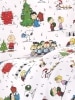 Peanuts Christmas Caroling Portuguese Cotton Percale Sheet Set