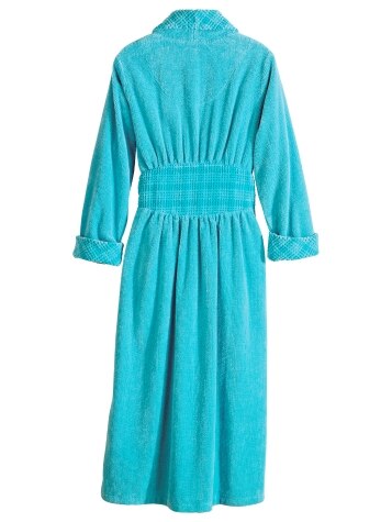 Chenille Robe Shawl Collar Wrap Robe
