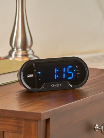 Bluetooth Digital Alarm Clock With USB Port