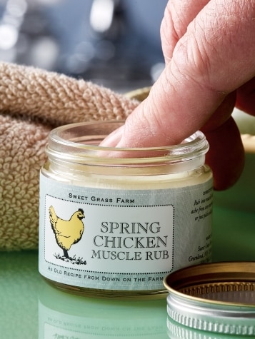 Spring Chicken Muscle Rub