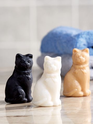 Kitty Cat Soap Trio