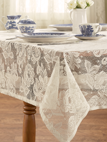 Elegant Lace Tablecloth