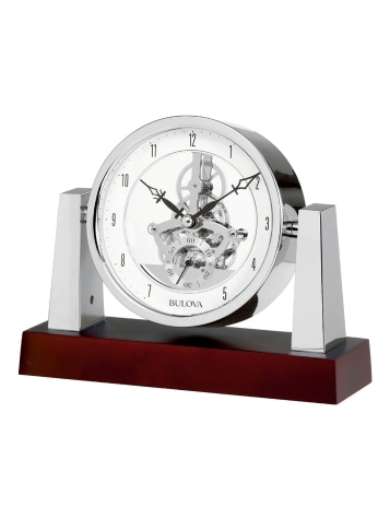 Metropolitan Skeleton-Gear Table/Desk Clock