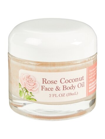 Rose Coconut Face and Body Oil