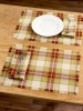 Hartland Fall Plaid Mountain Weave Placemat
