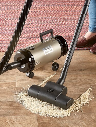 Steel Canister Vacuum With 6 Attachments