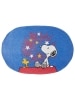 Peanuts Snoopy and Woodstock Americana Braided Cotton Throw Rug