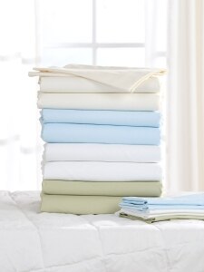 Hospital Bed Cotton Sateen Sheet Set