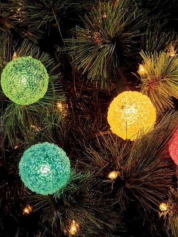 Ice-Glo Multicolor Christmas Light String, 7 Lights