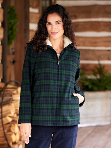 This Women s Lined Flannel Jacket Will Be Your New Fall Favorite