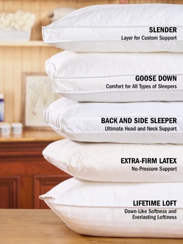 Lifetime Loft White Pillow