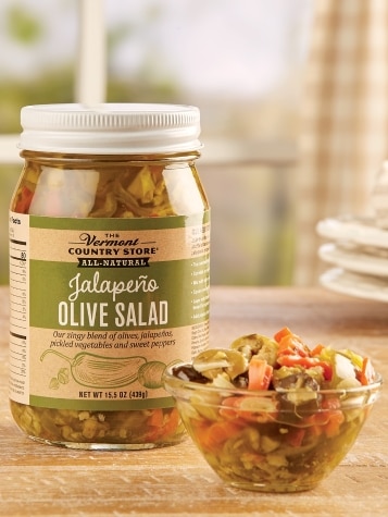 Jalapeño Olive Salad with Pickled Vegetables