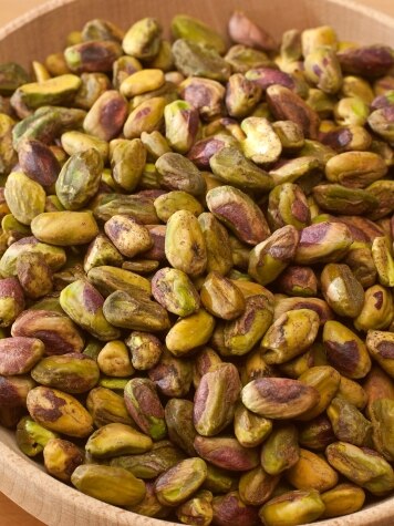 Bowl of Jumbo Shelled Pistachio Nuts
