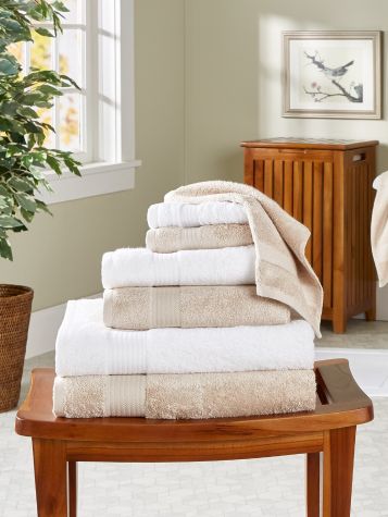 Open-Stock Bamboo Bath Towels
