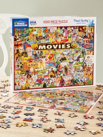 The Movies Jigsaw Puzzle, 1000 Piece