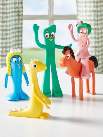 Gumby and Friends Bendable Pals Boxed Set